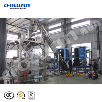 2020 New Tube ice machine and fully automatic ice packing machine